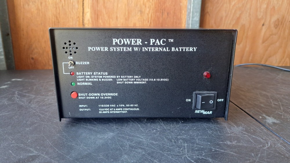 POWER-PAC Power System with Internal Battery.