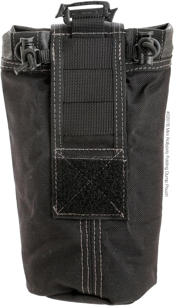 MAXPEDITION Mini Rollypoly Folding Dump Pouch One Size, Black