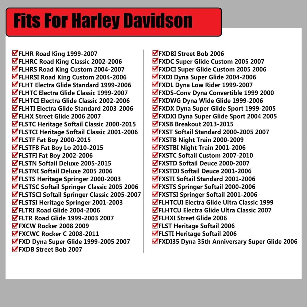 Air Cleaner Element Filter For Harley Iron Fatboy Electra Glide Dyna Replacement
