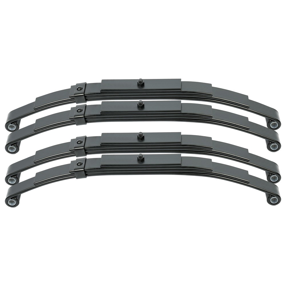 Tandem Trailer Axle Suspension Kit W/Leaf Spring Equalizer Shackle Strap 3500LB