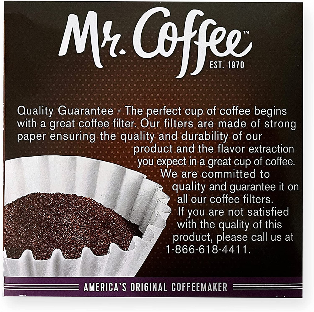 Mr. Coffee 4-Cup Coffee Filters, 100 Count (Package May Vary)