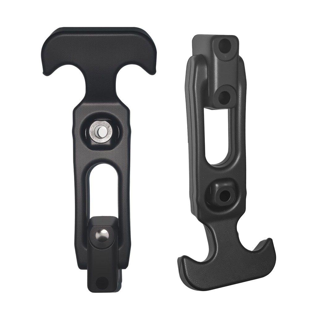 2 Pack Cooler Latch Replacements, Flexible Rubber Draw Latches for Black