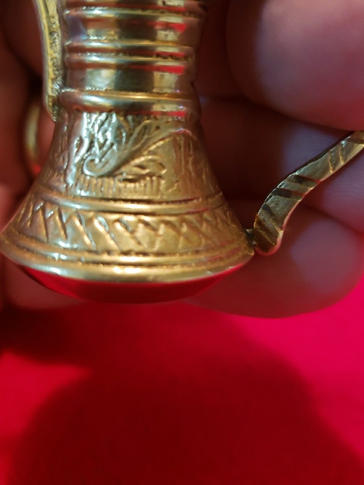 Vintage Middle Eastern Miniature Dallah (Coffee Pot)