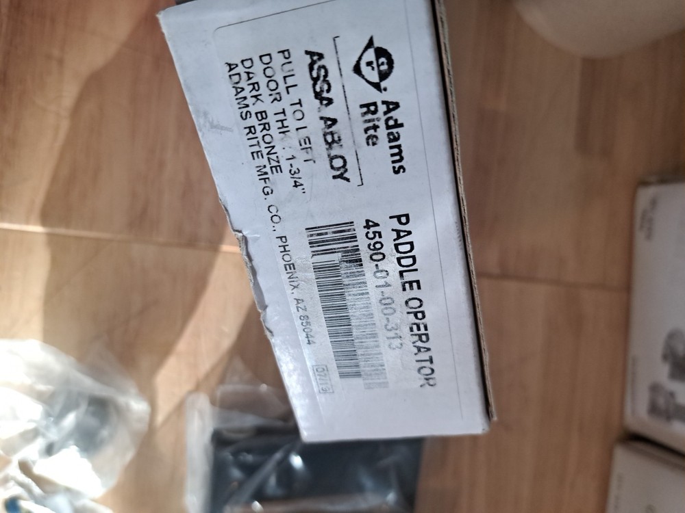 Assa Abloy Paddle Operator 4590-01-00-313 Pull To LEFT Dark Bronze