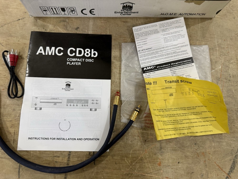 AMC CD8B Compact Disc Player