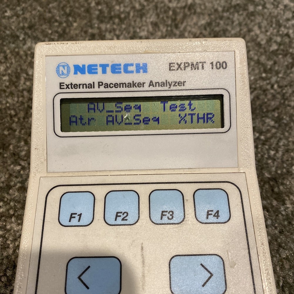 Netech EXPMT 100 Digital Handheld External Pacemaker Analyzer Test EXCELLENT!