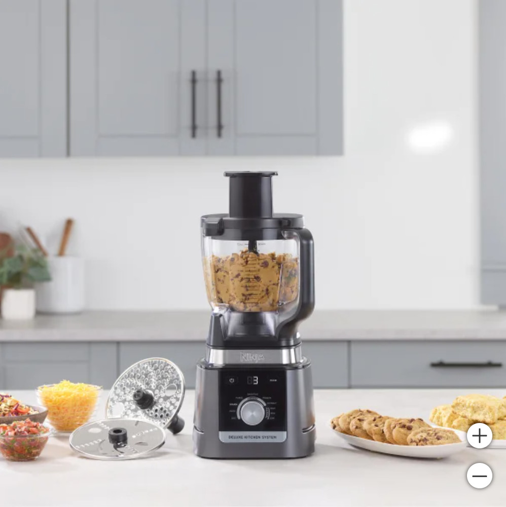 Ninja Deluxe Kitchen System with 88-oz. Pitcher, 9-Cup Processor, & Auto-iQ -NEW