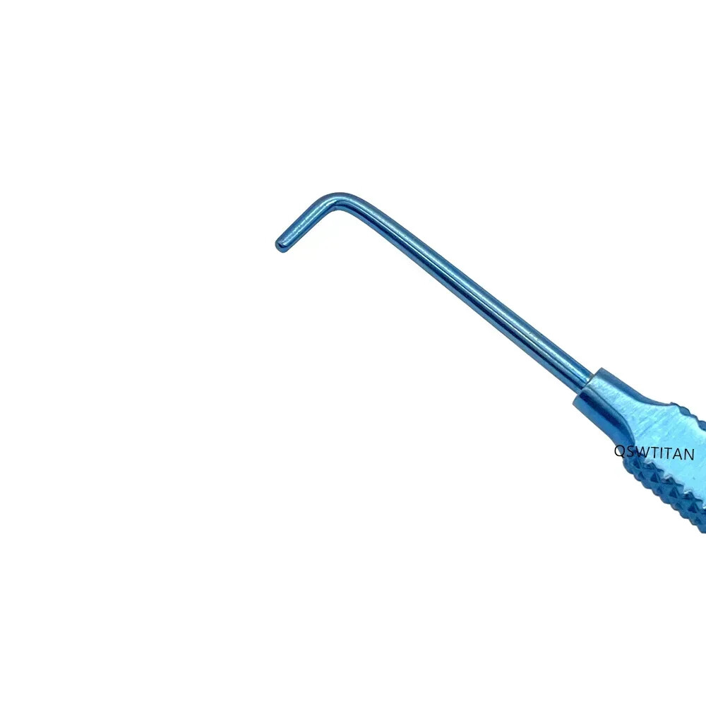 Von Graefe Strabismus Hook Stevens Tenotomy Hook Titanium Ophthalmic Instruments