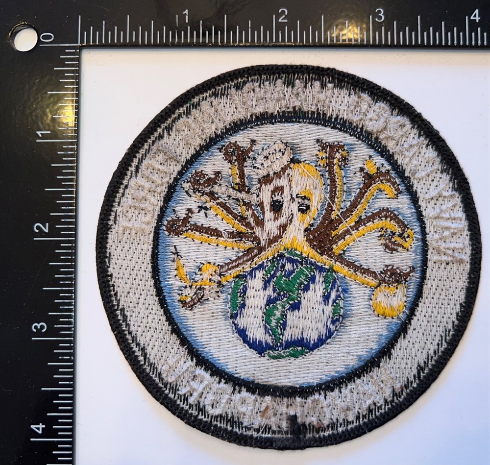 Cold War USN US Navy Cargo Handling Force NAVCHAPGRU Patch