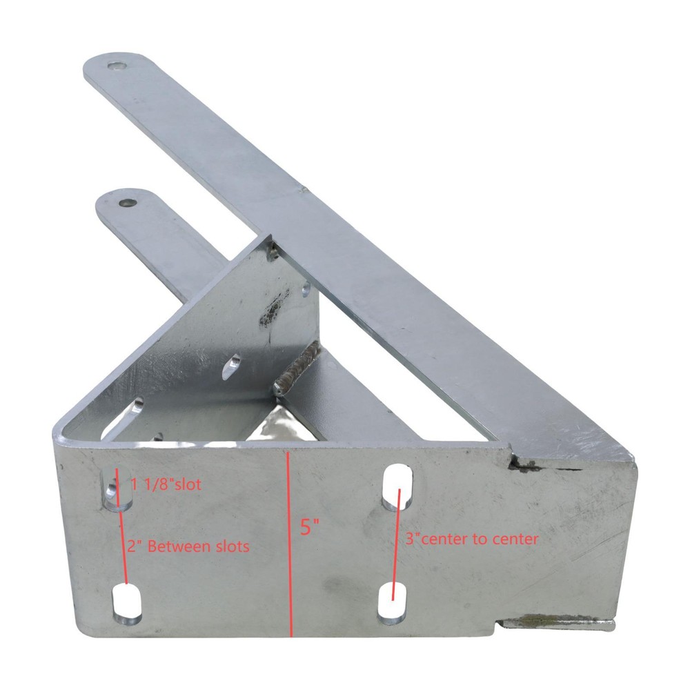 Boat Trailer Galvanized Winch Seat With Roller For Winch Posts With Roller