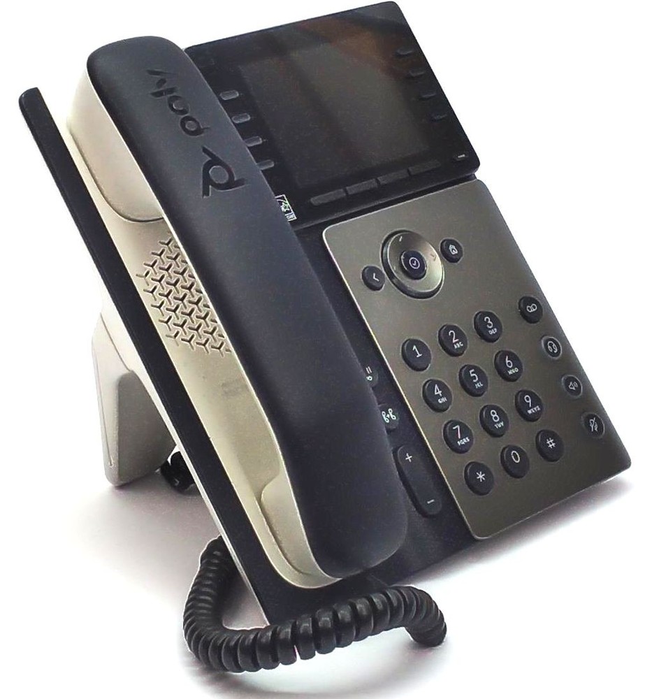 Poly Edge E300 IP Phone Office Tabletop Wireless Bluetooth Wi-Fi HD 82M89AA