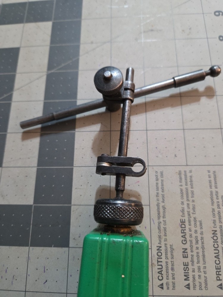 2 Magnetic Base Dial Indicator Holder Lot 1 Has On/Off Switch