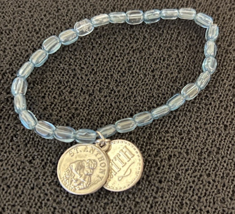 St Anthony Bead Bracelet