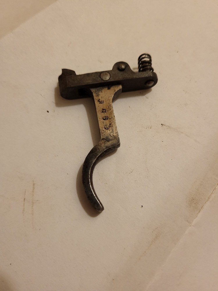 Type 38 Arisaka Trigger, Sear, Spring, and Pin