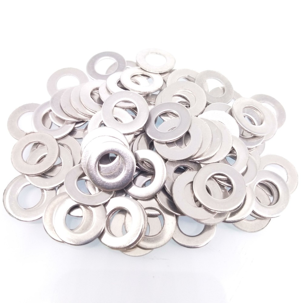 500pcs M6 Stainless Steel Flat Washers
