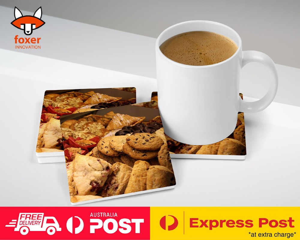 COASTER COFFEE DRINKING MAT|BAKERY BAKER BAKE COOKIES #1