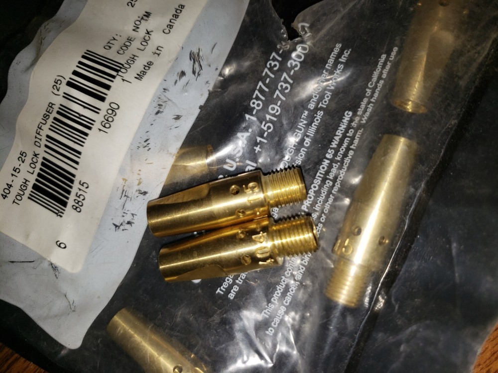 TREGASKISS 404-15 TOUGH LOCK DIFFUSER, 6ea