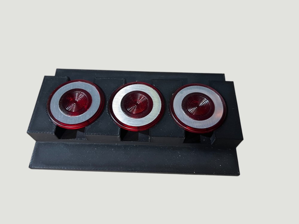 Custom Industrial Push Button Text Printing – Mail-In Service – UV Printed