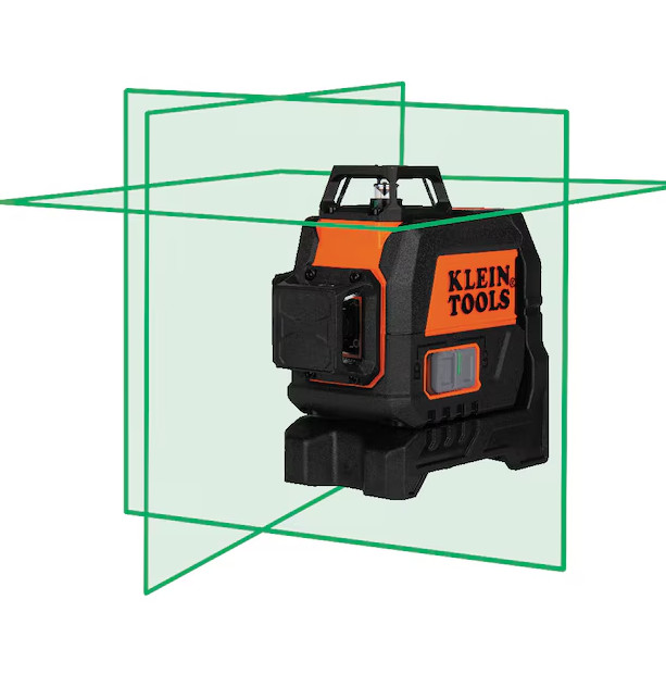 Klein Tools Compact Green Laser Level – Self-Leveling Planar Laser Tool