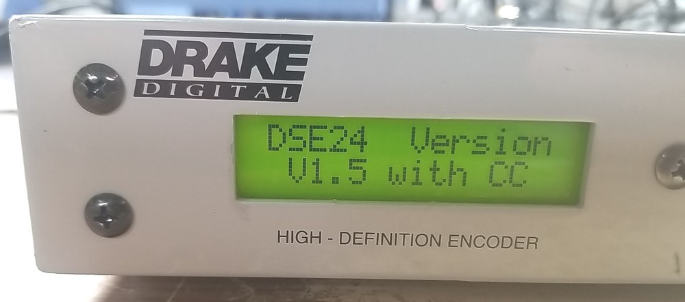 DRAKE DIGITAL DSE24-CC ENCODER: high definition digital signage. *READ⬇️*