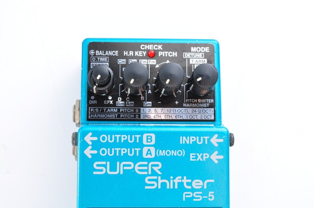 Boss PS-5 SUPER Shifter Harmonizer 2006 Working CV12727