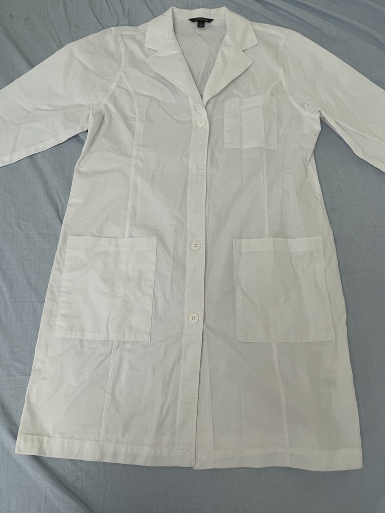 Land's End Lab Coat Women's size 10