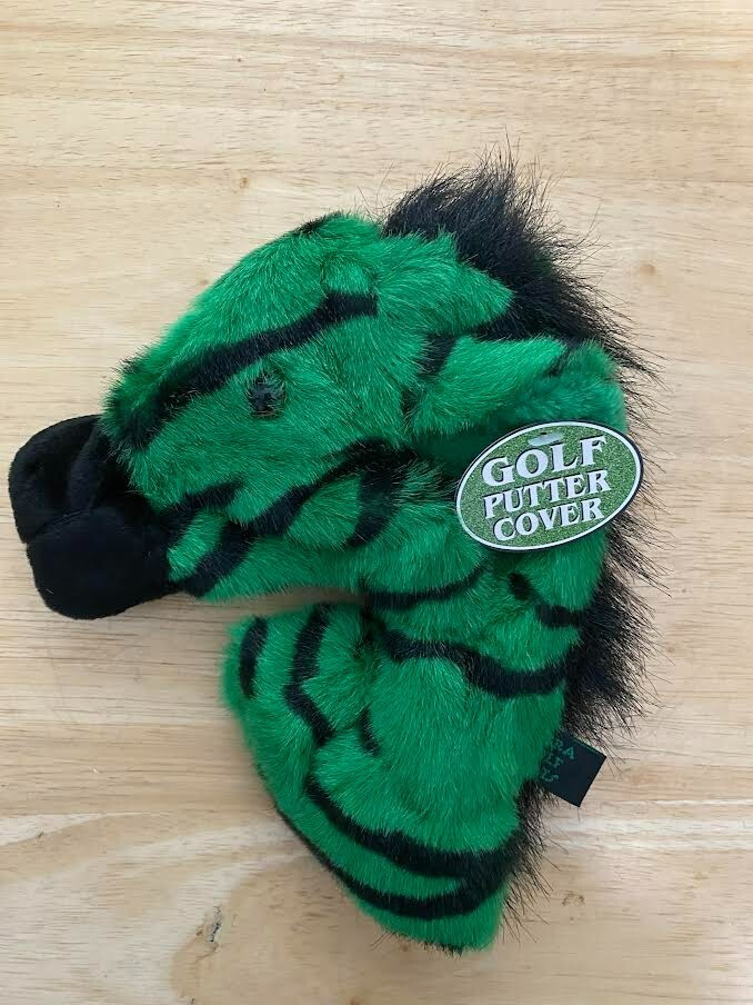 Golf Putter Head Cover Zebra Character
