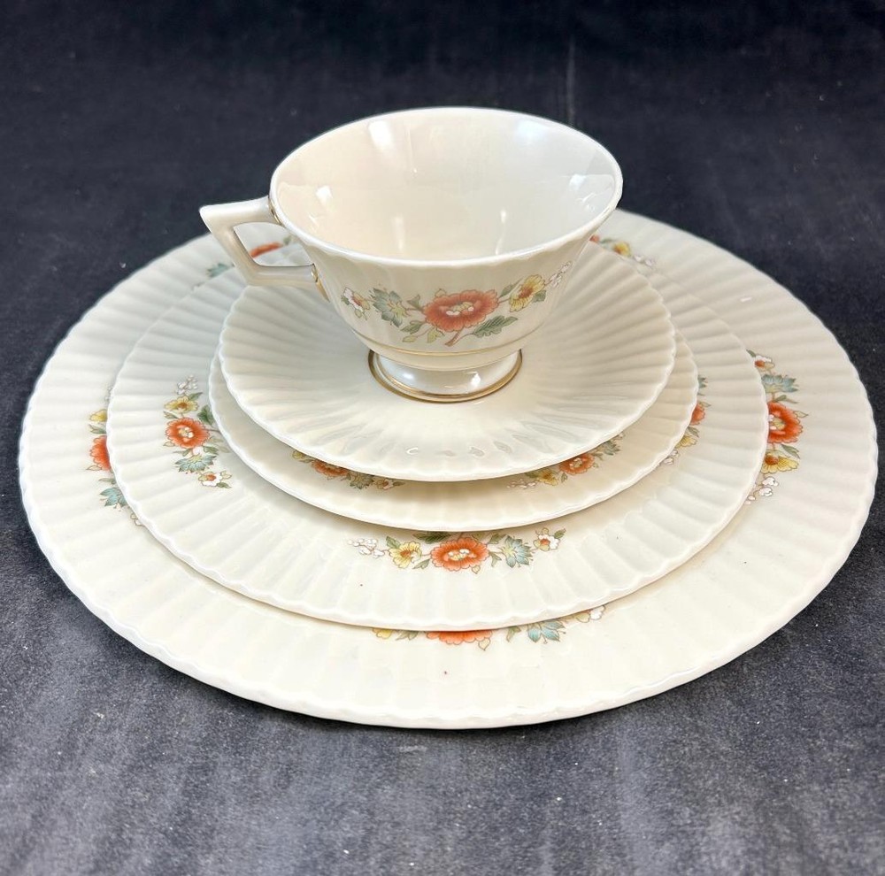 Lenox Temple Blossom 5 Piece Place Setting