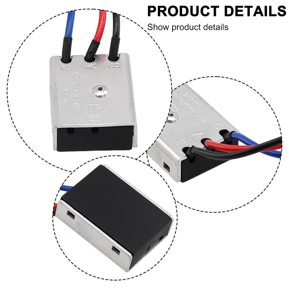 1pc 25A Soft Start Machines Switch Current Limiter for Angle Grinder Power Tools