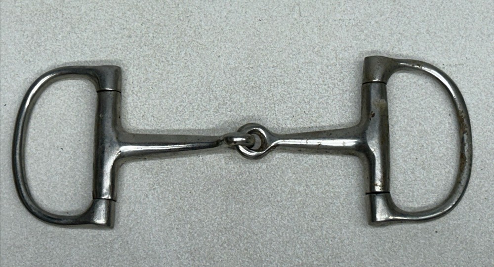 Vintage Horse Bit Silver Tone