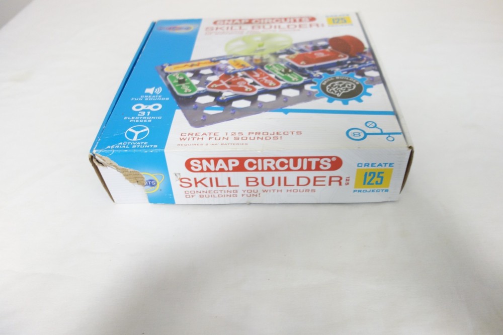 Snap Circuits Kit SB-125 Electronics Learning Kit Elenco 100% Complete