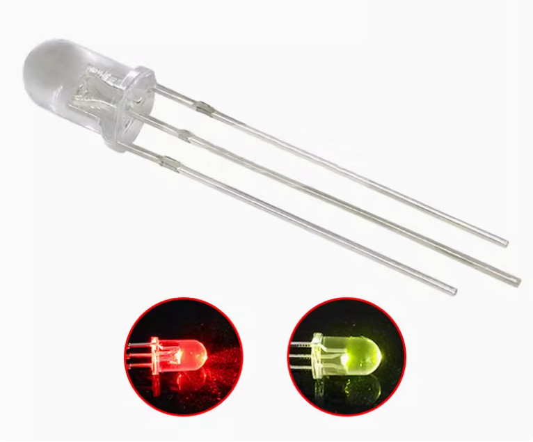 F5 5mm LED Light Emitting Diode Common Cathode/Anode Red Green Yellow-green