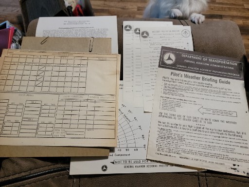 VINTAGE FAA PILOT INFORMATION