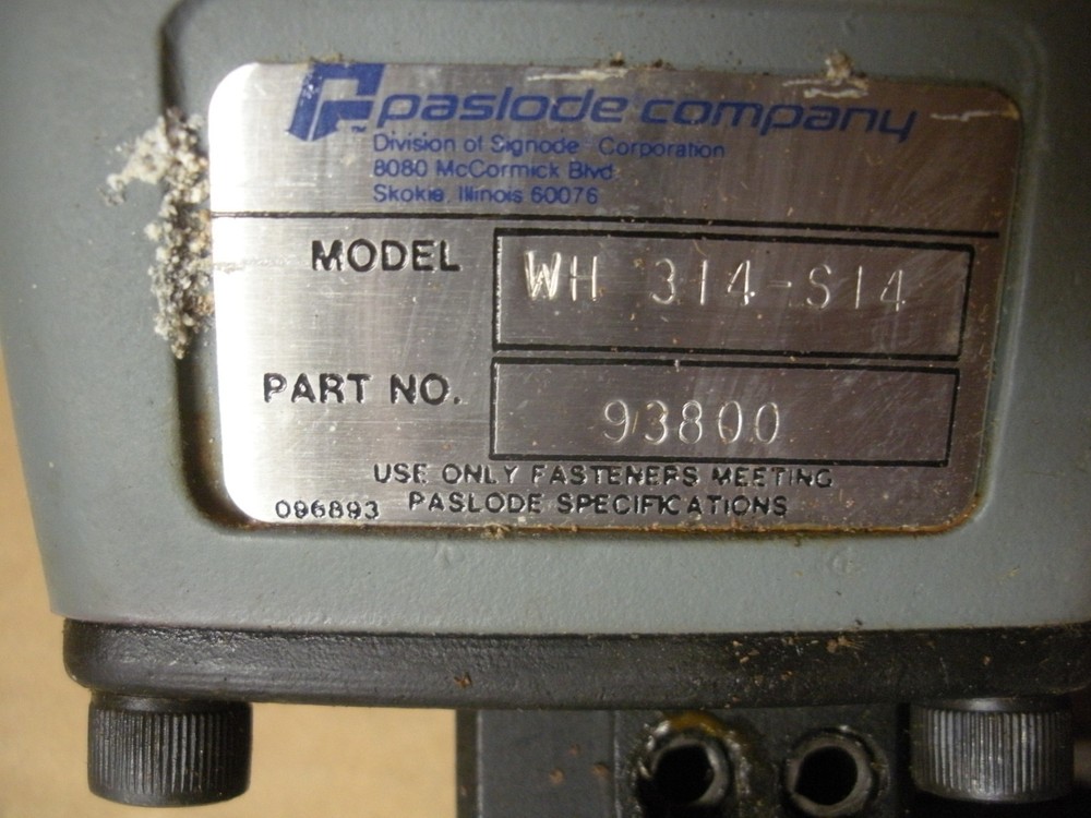 Paslode Stapler Model WH-314-S14