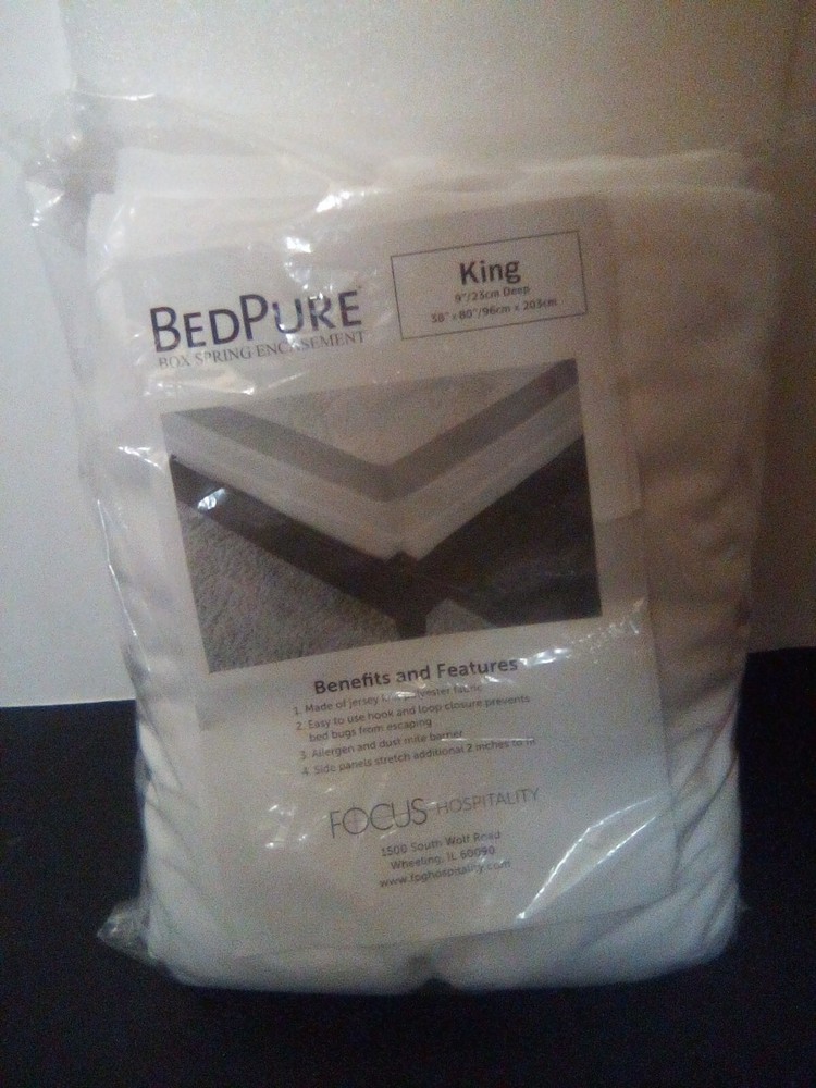 bedpure bed bug boxspring encasement