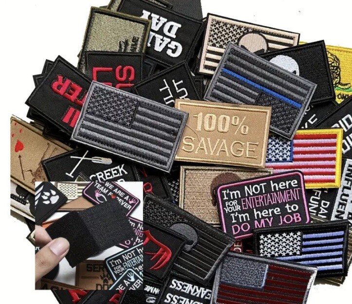 Tactical Patches 20 Count
