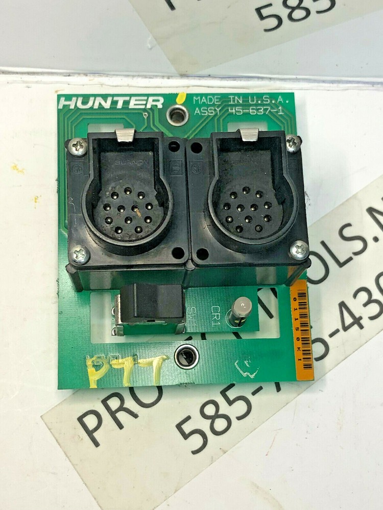 Hunter DSP300 Alignment Engineering Mounting Head 45-637-1 P384