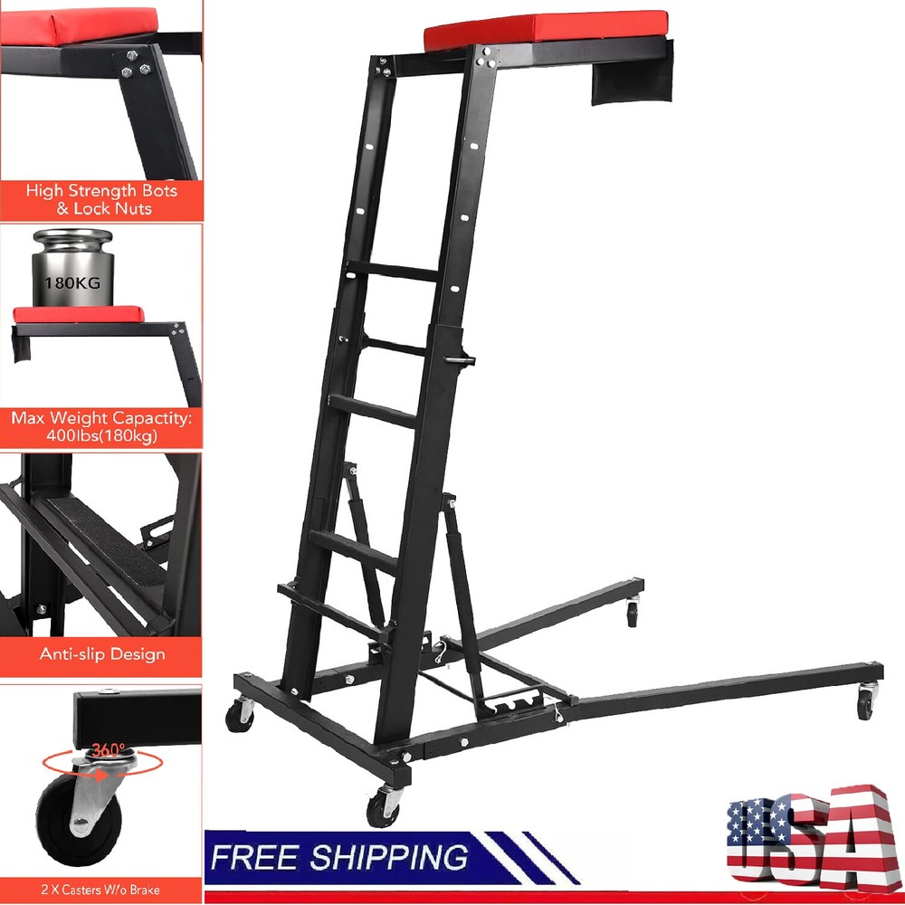Adjustable Automotive Engine Creeper Foldable Car Creeper 400lbs Workshop Repair