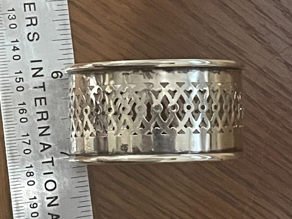 Webster Sterling Silver Salt Dip Ring 18 g