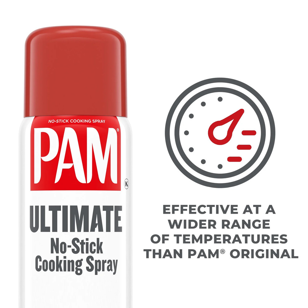 (2 Pack) Ultimate No-Stick Cooking Spray, 6 Oz