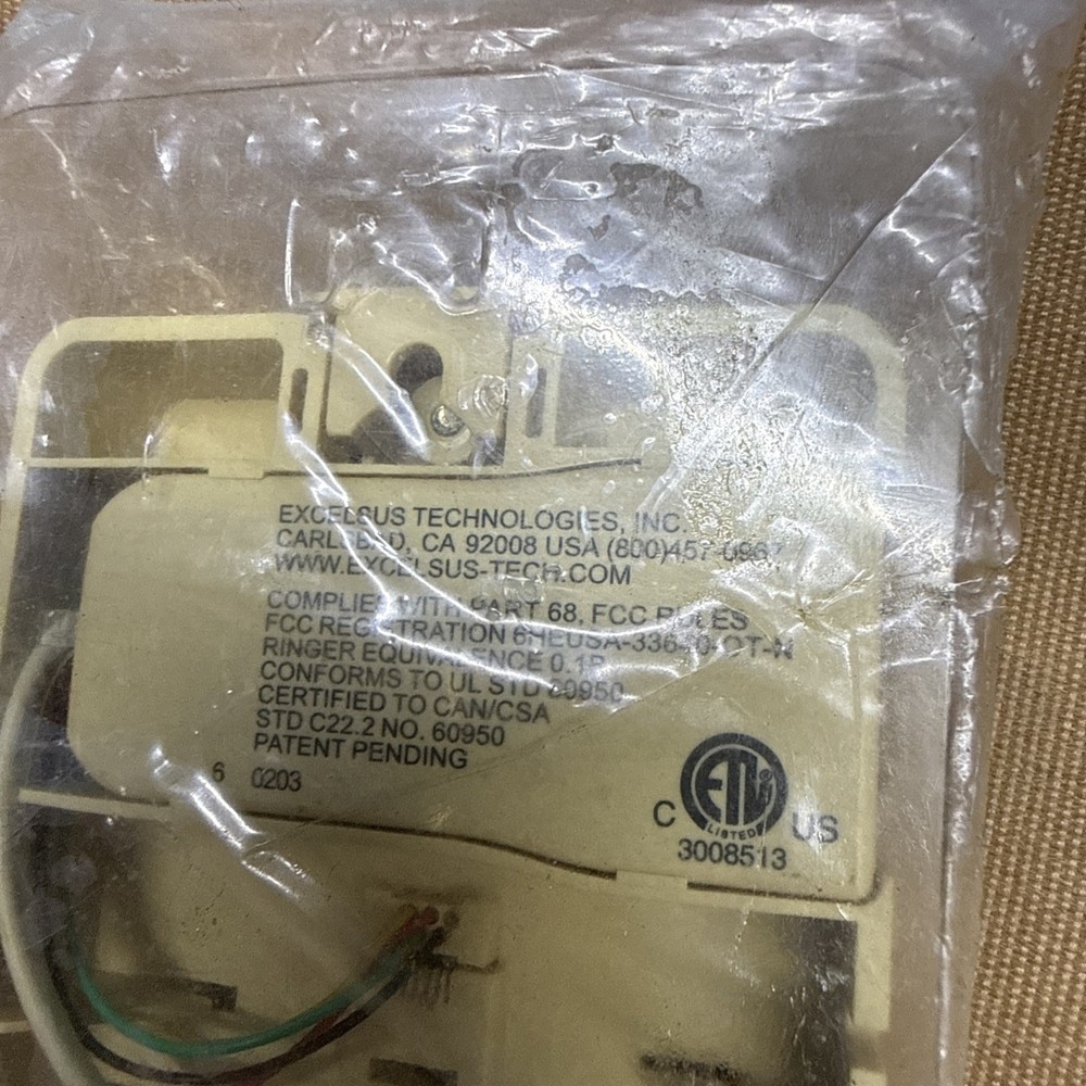 DSL Filter Excelsus Z-Blocker Model Z-330CW Wall Mount – New OG Packaging