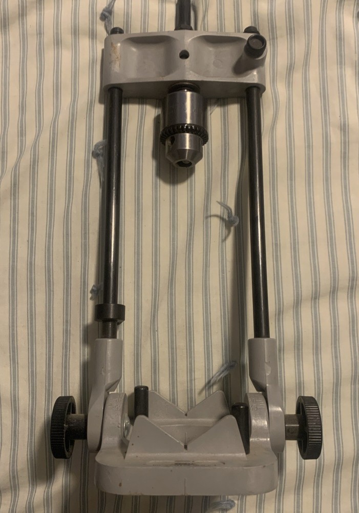 drill press guide/adapter/bits/ratchet