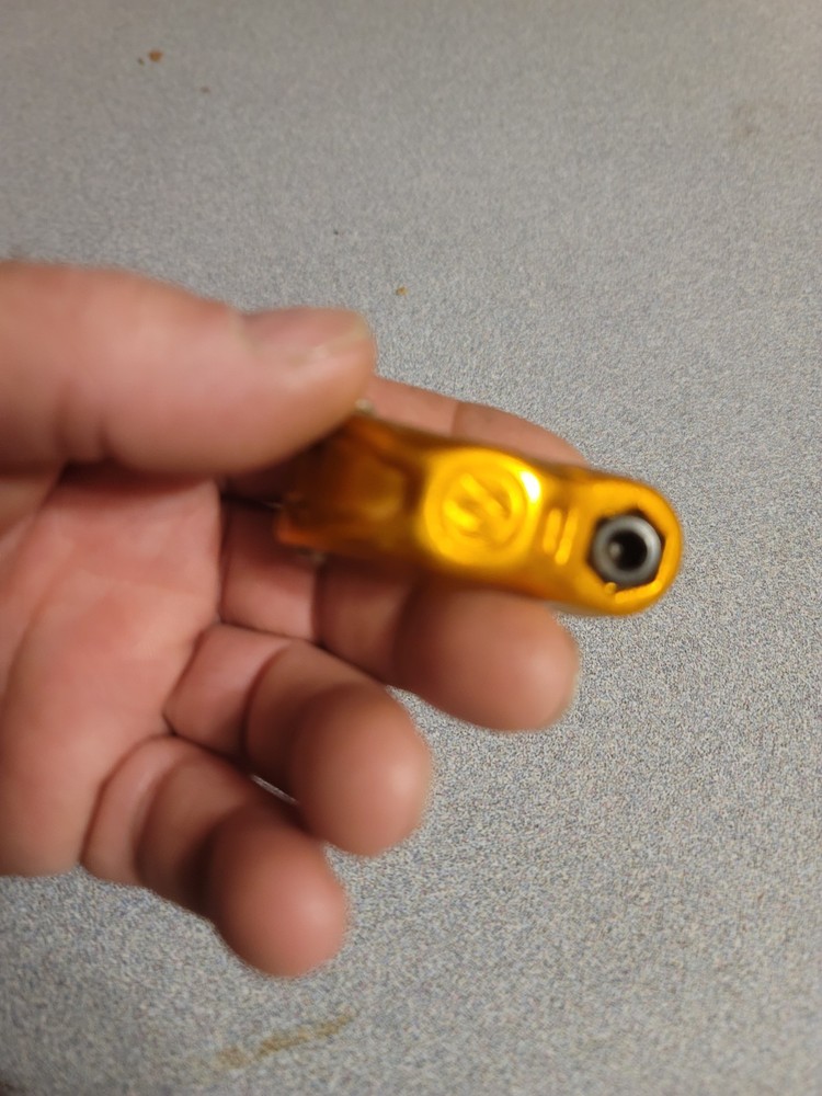 MX HINGED SEAT POST CLAMP 25.4mm (1") GOLD