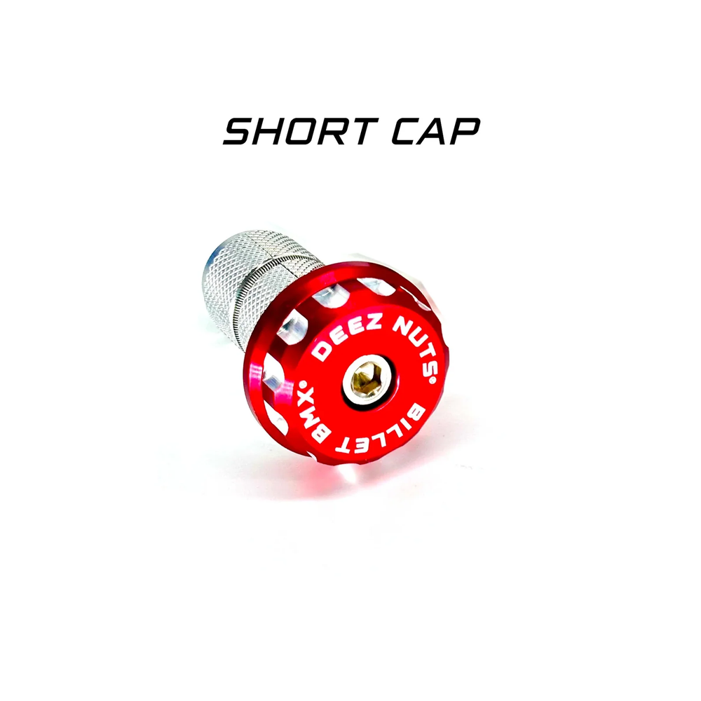 BILLET BMX DEEZ NUTS 12 POINT STEM CAP