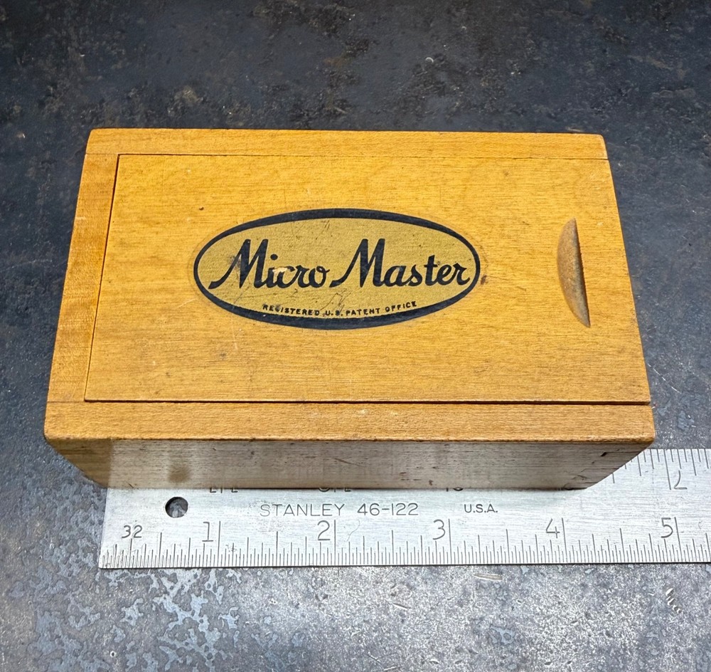 Vintage Micro Master Dial Indicator V-69 Dial Indicator