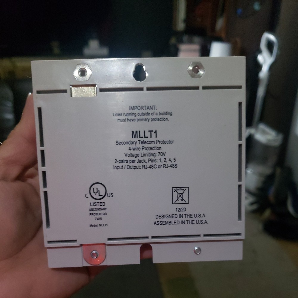 ITW Linx MLLT1 4 Wire Secondary Telecom Modular Protection