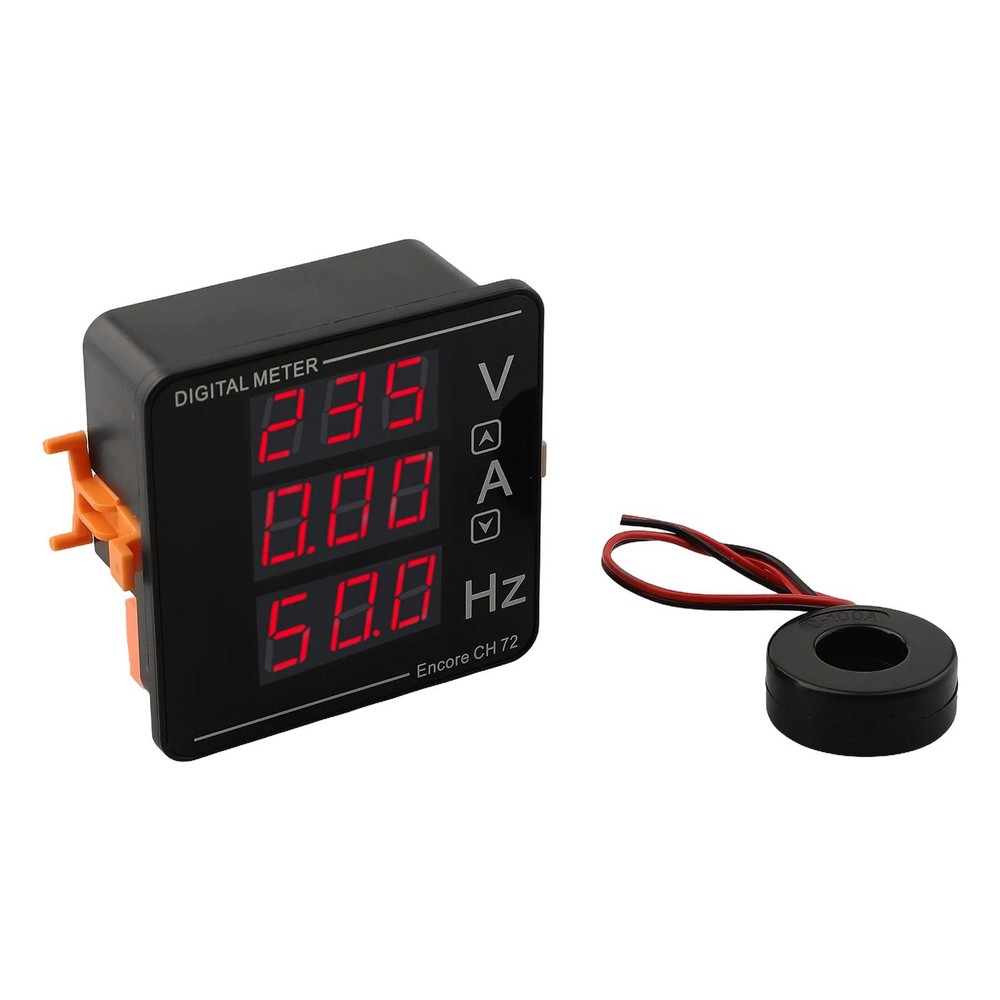 72 Type AC Volt Ampere Frequency Meter with Embedded Installation Size