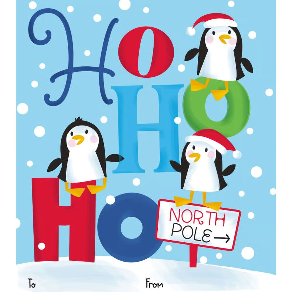 Calendar Ink,  HoHo Penguins Calendar Wrapper