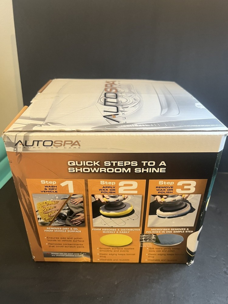 autospa 9-10''polisher 120v random orbital professional
