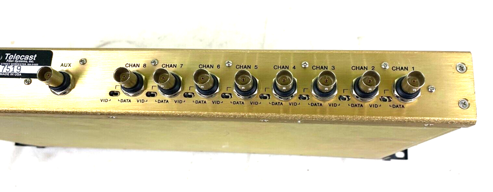 Telecast DiamondBack 8 Channel Video/Auxiliary Audio Transmitter | Pre-Owned